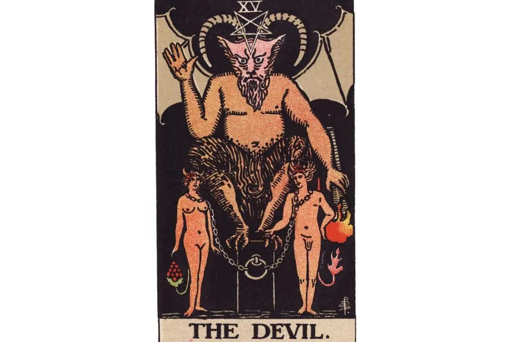 Meaning of The Devil Tarot Card: Empowerment & Liberation