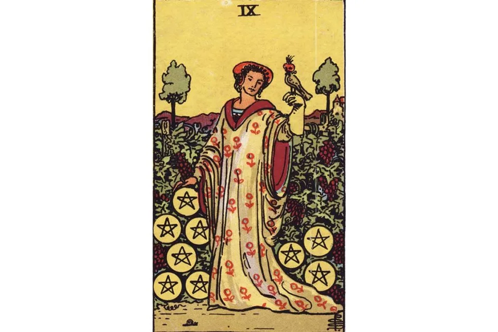 Nine of Pentacles Tarot Card Meaning Unlocking Personal Success & Abundance