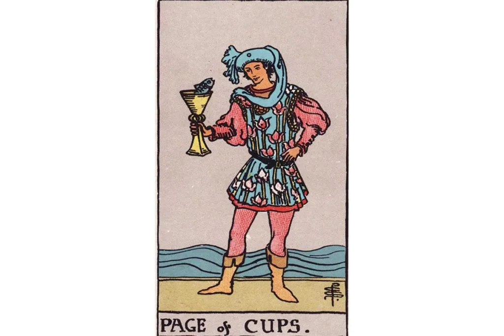 Page of Cups Tarot Card Meaning Emotional Insights & Intuition