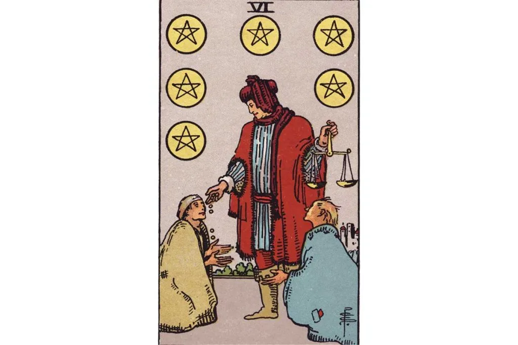Six of Pentacles Tarot Card Meaning Unveiling Balance & Generosity