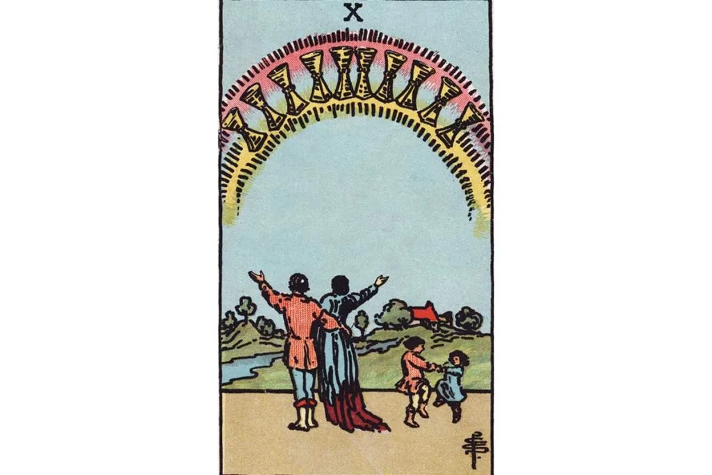 Ten of Cups Tarot Card Meaning Ultimate Harmony & Fulfillment