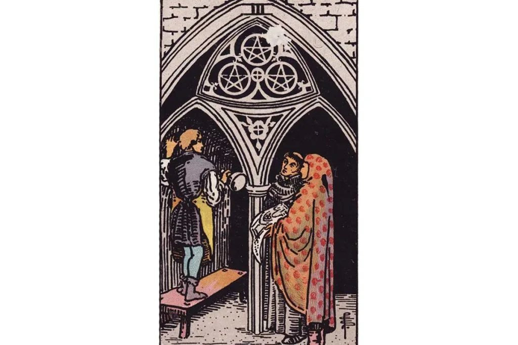 Three of Pentacles Tarot Card Meaning Unlocking Collaboration & Craftsmanship