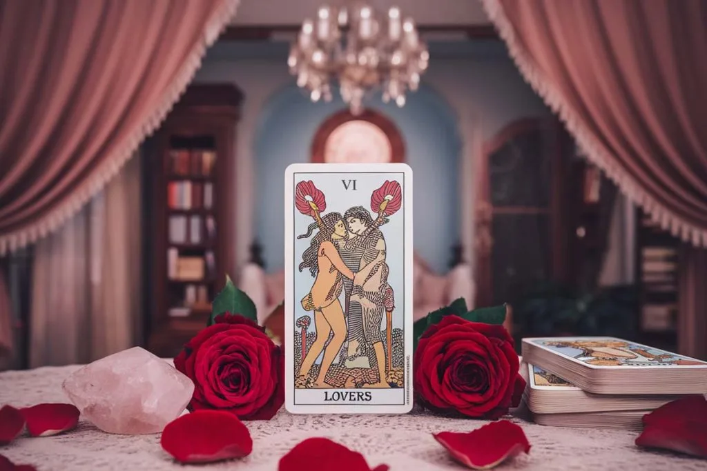 Love Tarot Spreads Free To Unlock Your Romantic Potential, Lovers Card