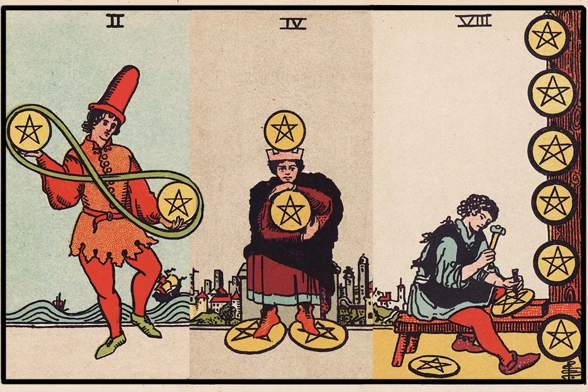 Minor Arcana Tarot Numerology, Court Cards & Numerical Value